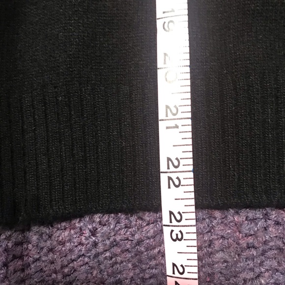 Vintage Neiman Marcus black cashmere skirt sz L - Picture 6 of 6